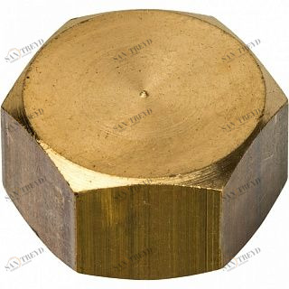 Заглушка ВР 1/4" латунь STOUT SFT0026000014