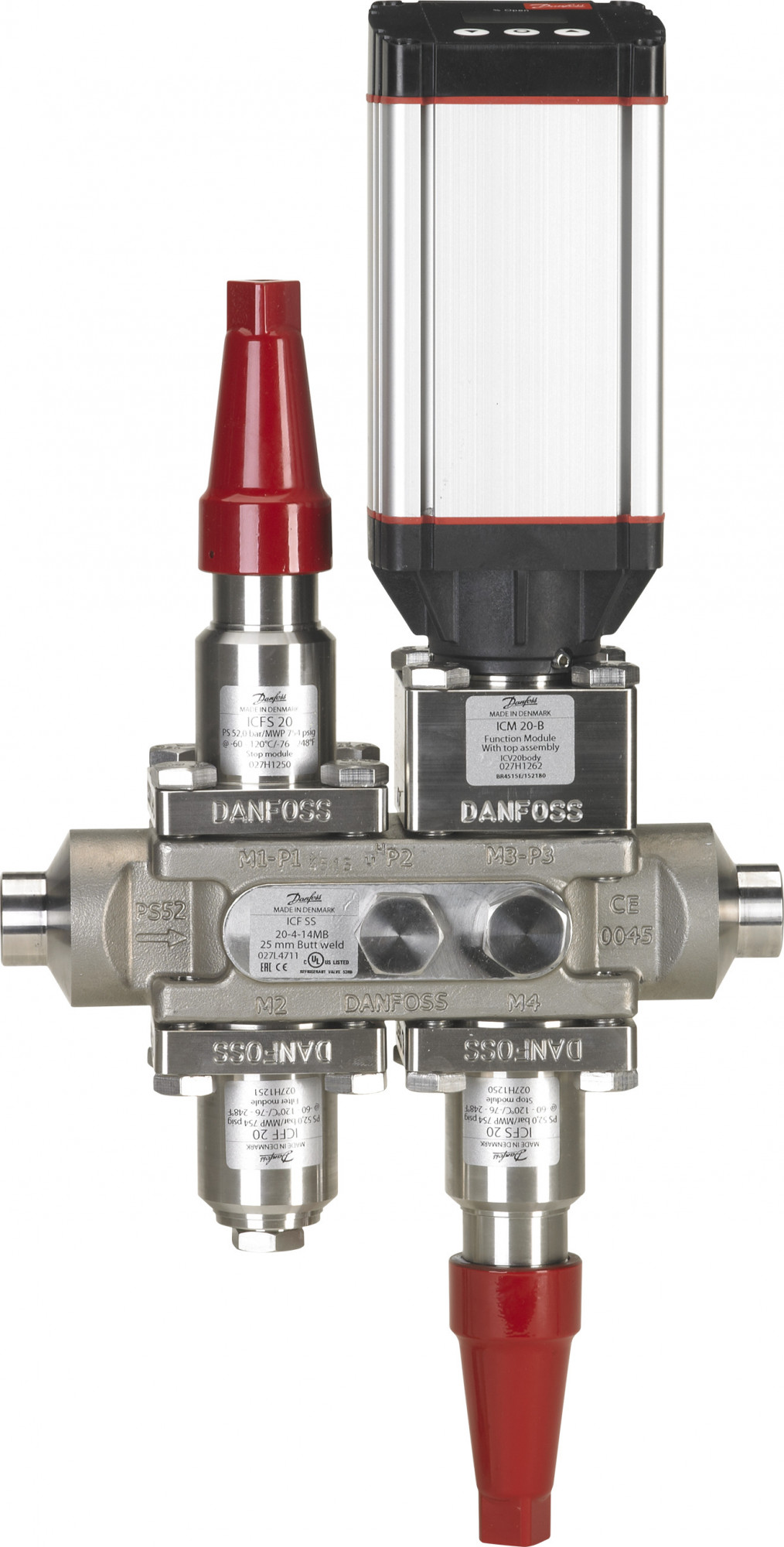 Danfoss ICF 20 SS — многофункциональные клапанные станции из нержавеющей стали ICF SS 20-6-5MA33 (20 D) Клапан-регулято 027L4714 