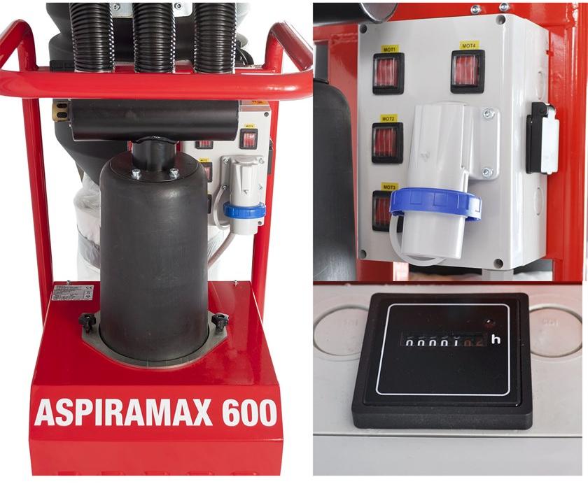 MAXIMA Профессиональный пылесос с 3 моторами Macchine edili levigatura sun-id-1448240 - Вид №2