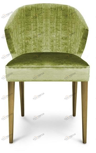 BRABBU Мягкое бархатное кресло с подлокотниками Nuka sun-id-1351955