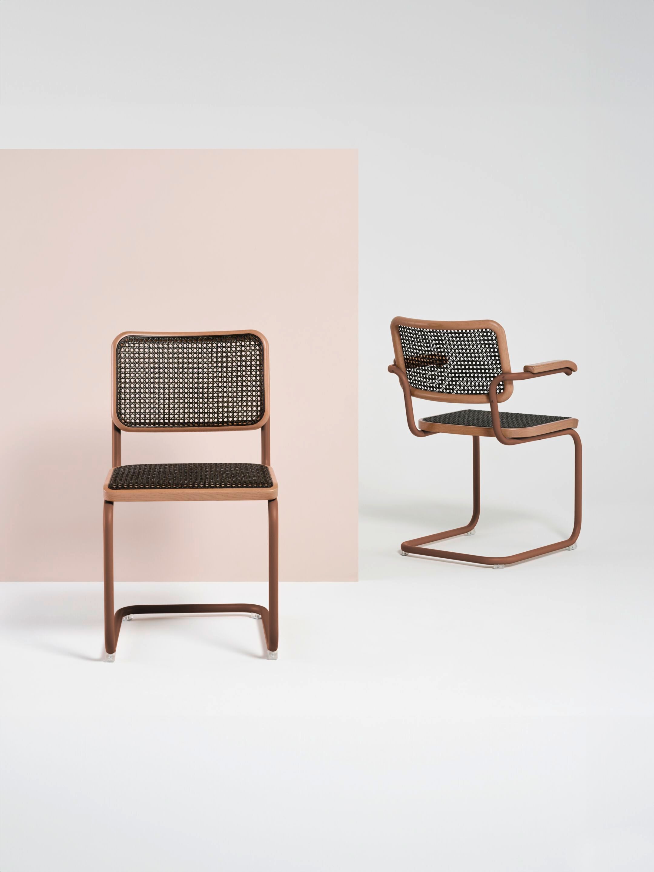 Консольный стул с усиленной технической тканью THONET S 32 / S 64 ARCH-00012063 - Вид №7