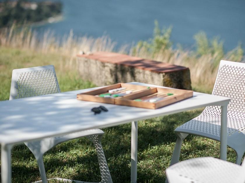 Plank Штабелируемый прямоугольный стол из hpl Monza 9208-01 - Вид №8