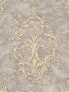 90846506 Обои флизелиновые 1.06 м темно-серые/золотые 7190-23 Poeme STLM-0411242 EURO DECOR