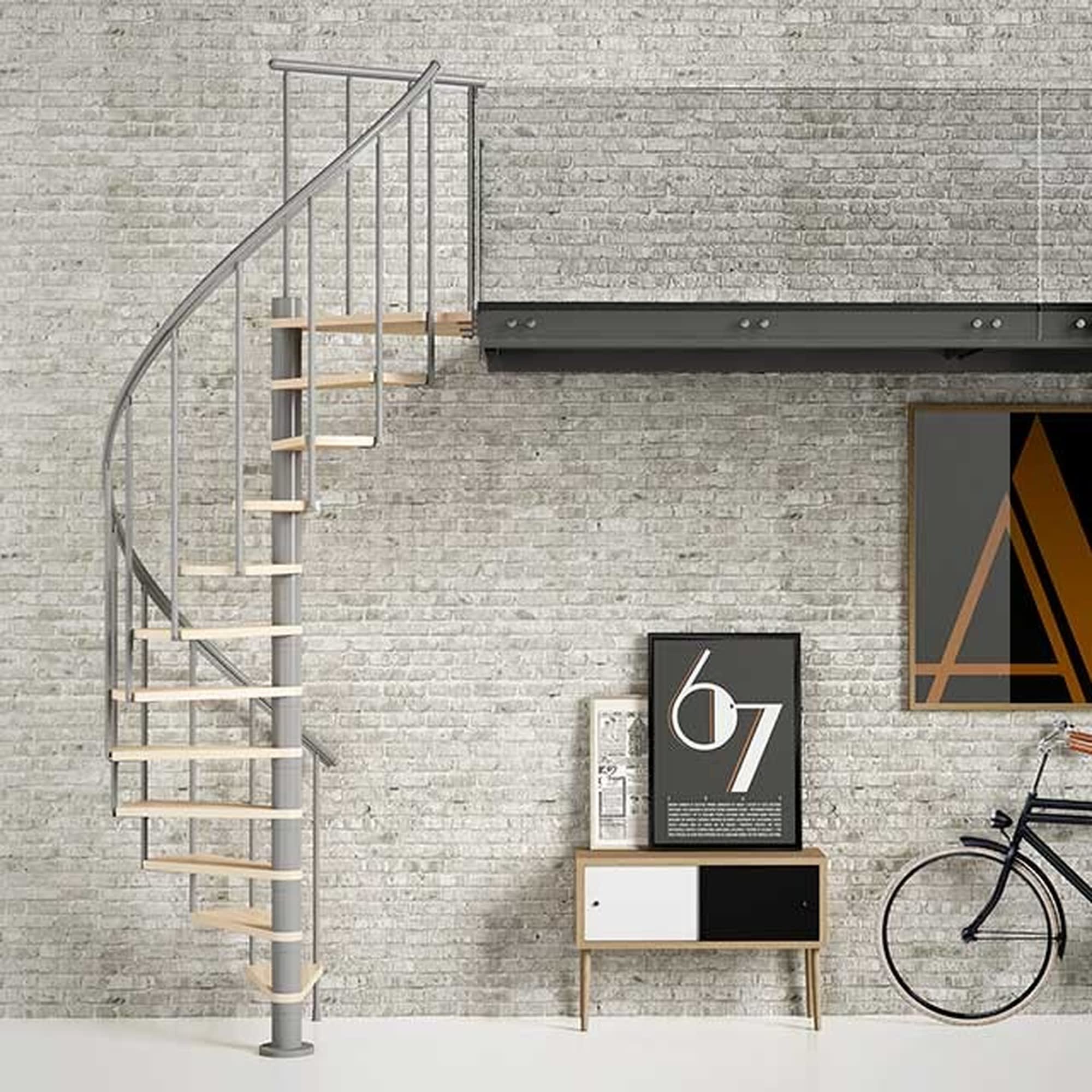 Винтовая лестница DOLLE Калгари - компактное решение для любого интерьера 18519548 STLM-0011077 - Вид №7