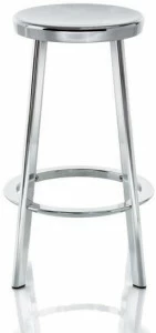 Magis Табурет из алюминия с подставкой для ног Dejà-vu