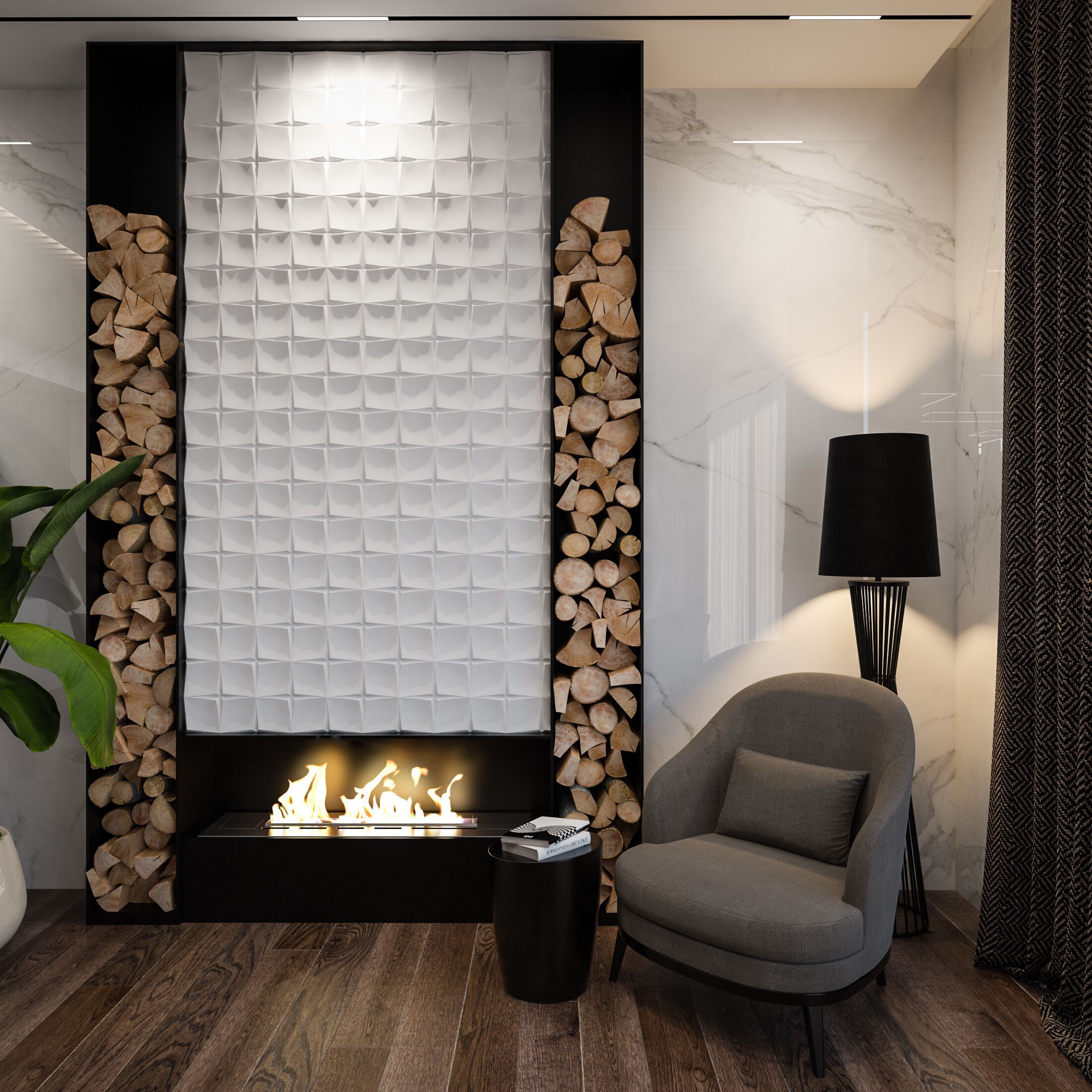 Трехмерное гипсовое покрытие WallDeco M-Modern ARCH-00089920 - Вид №3