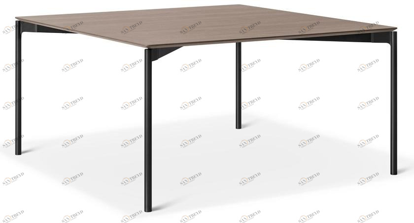 Lema Прямоугольный стол из алюминия и дерева sun-id-1506169