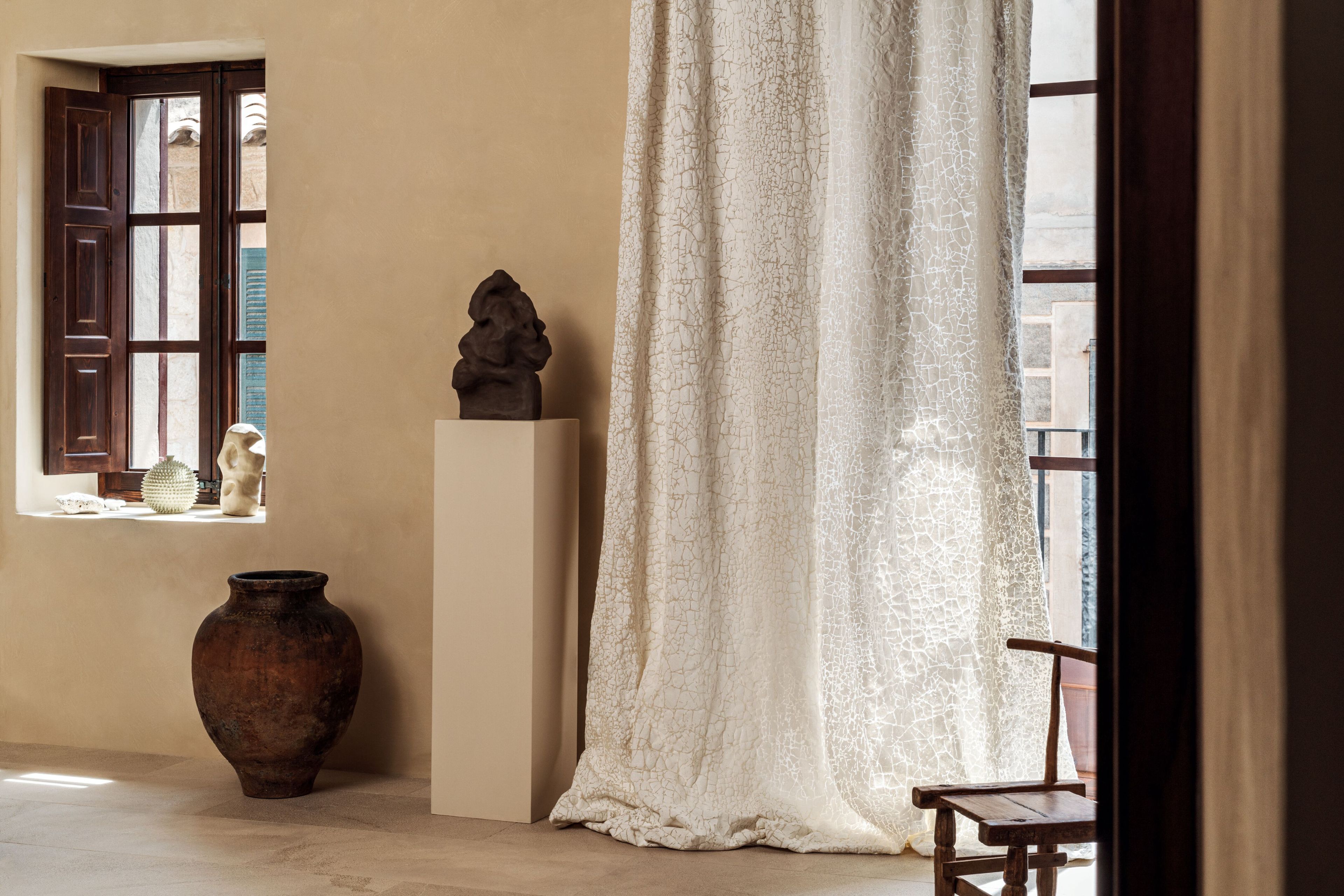 Однотонная шерстяная ткань devorè Élitis Éphémère ARCH-00016523 - Вид №1