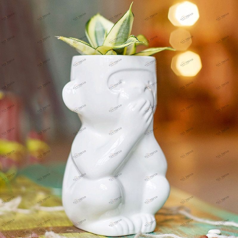 Горшок для растений Eco Молчун ЭКОЧЕЛОВЕКИ 2002