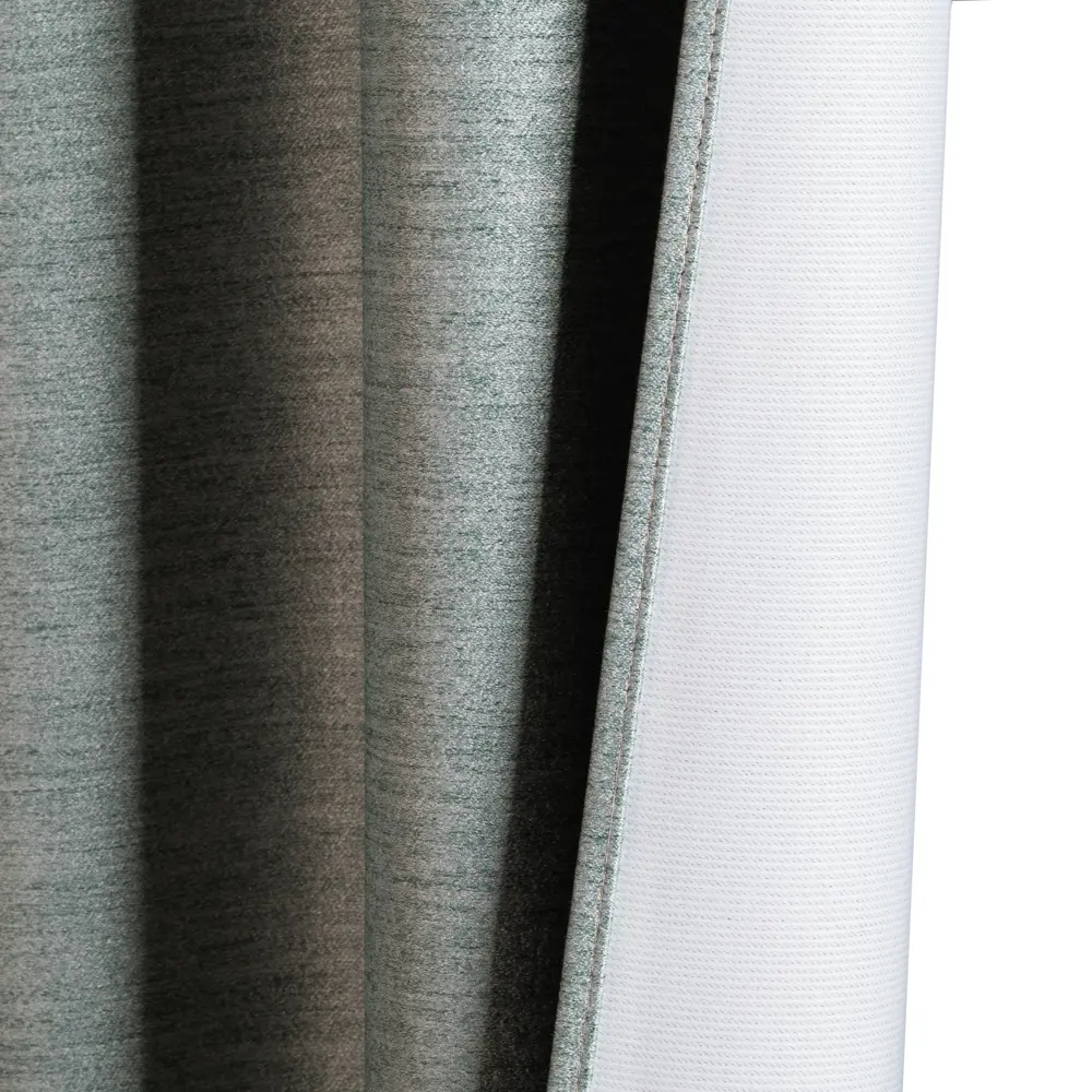 Штора на ленте димаут 140x260 см цвет зеленый GARDEN STLM-2161017 - Вид №4