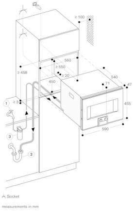 Gaggenau Комбинированная стеклянная печь Serie 400 Bs470102 - Вид №1