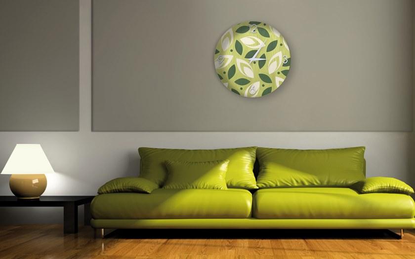 LIGNIS® Настенные часы из инкрустированного дерева Dolcevita abstract 10.006 / 10.084 - Вид №2