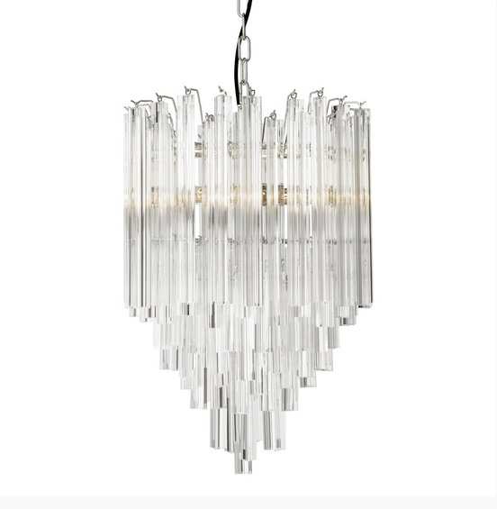 Люстра Salerno от Eichholtz прозрачная 109533 EICHHOLTZ ДИЗАЙНЕРСКИЕ, EICHHOLTZ 060647 Прозрачный  - Вид №2
