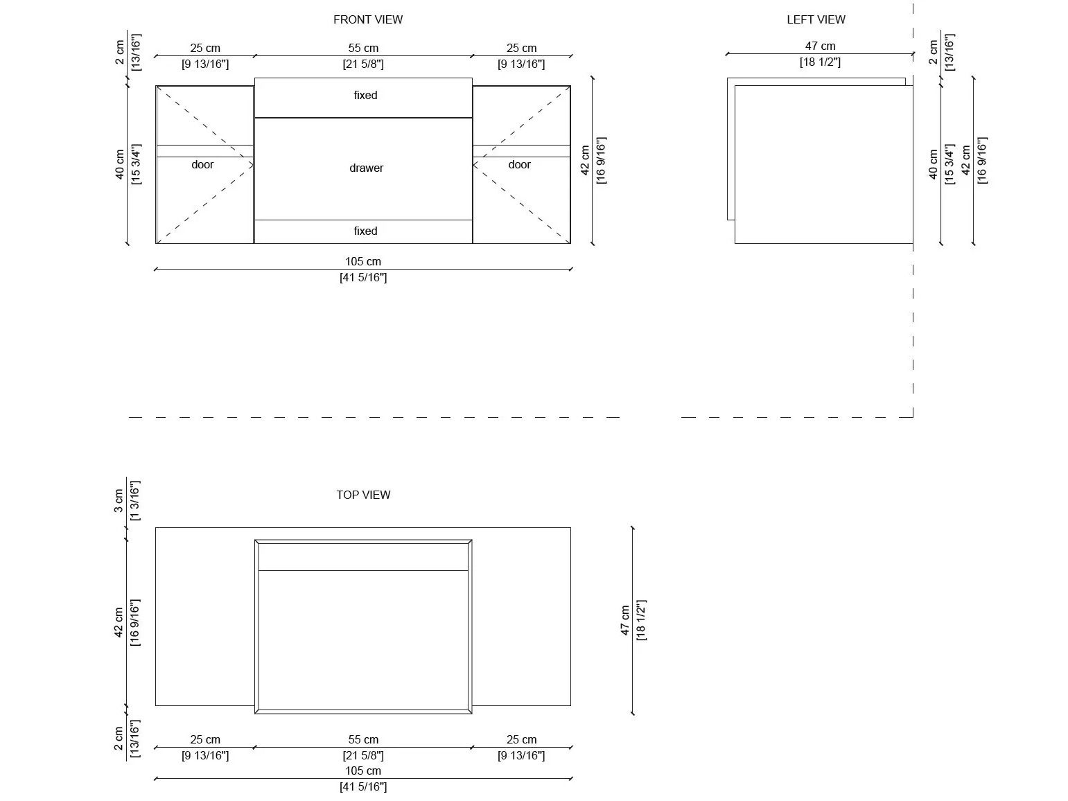Подвесной умывальник из натурального камня Davani Parallel ARCH-00073870 - Вид №5