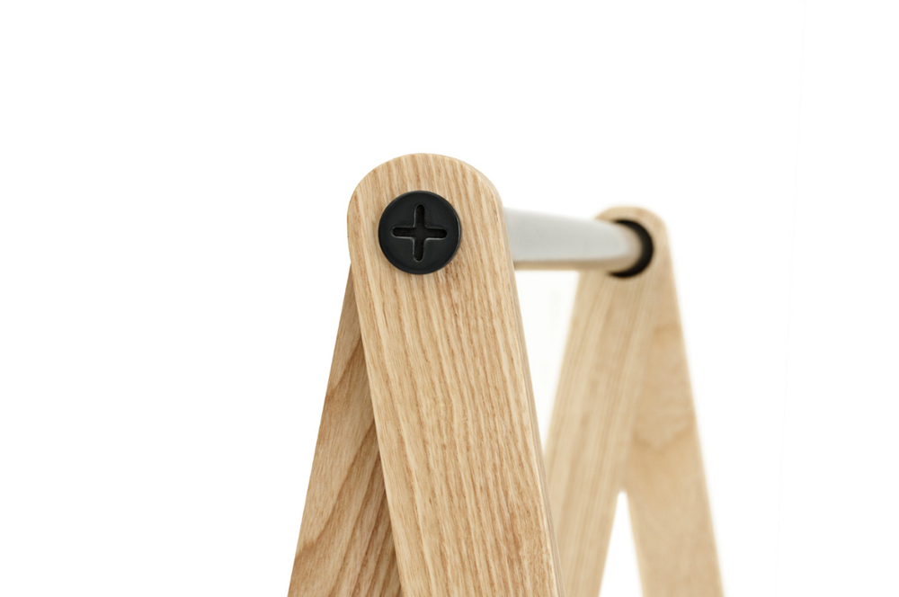 Вешалка для одежды Toj большая 160х120х59.5 см, белая Normann Copenhagen 600005 - Вид №6