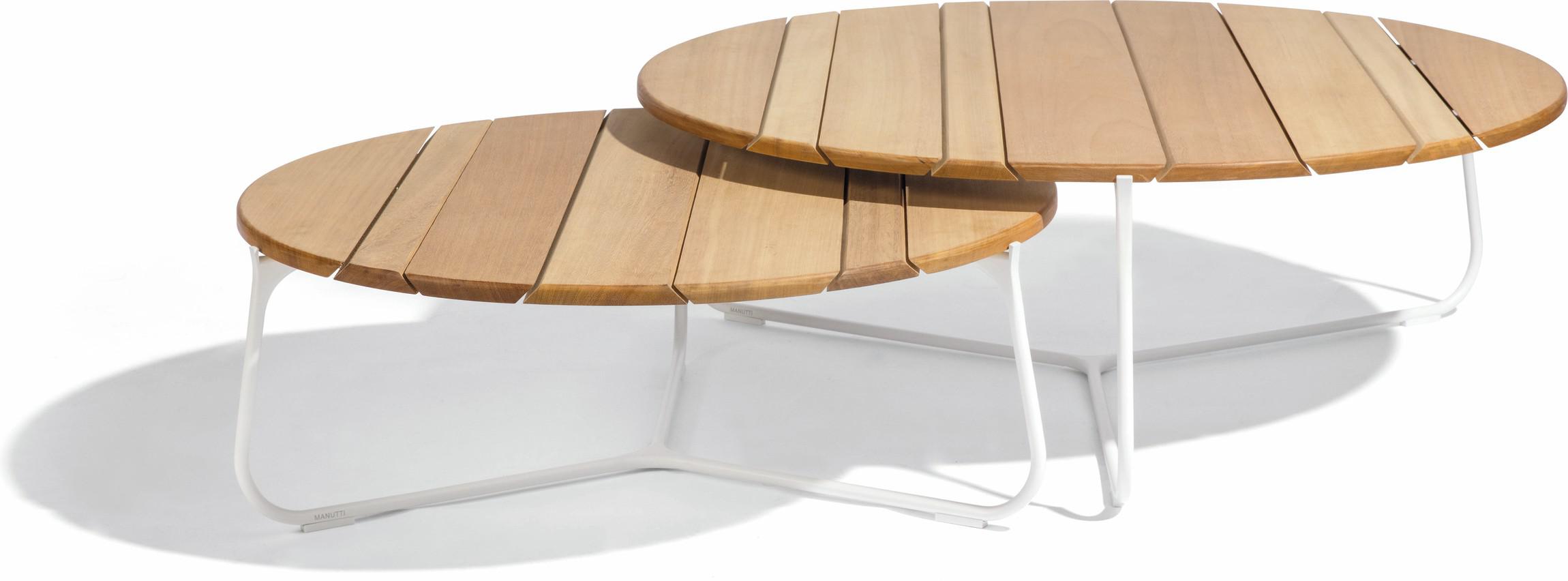 MNST1116 Журнальные столики pcsts белые f8 ⌀100см Manutti Mood - Вид №1