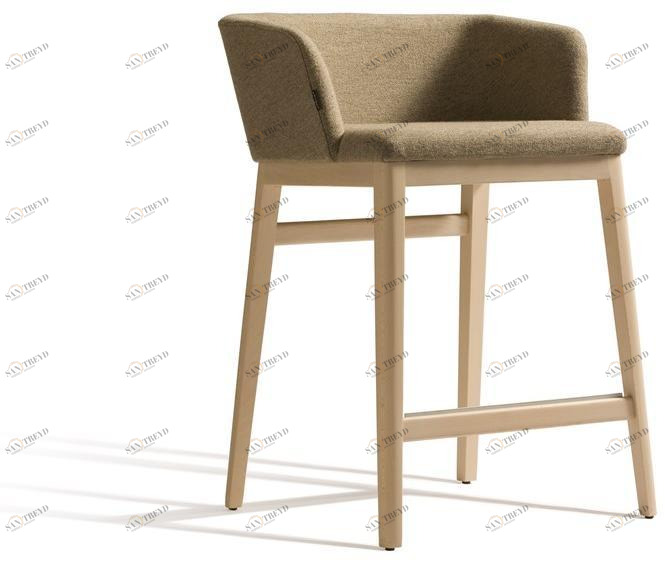 Capdell Табурет высокий тканевый с подлокотниками Concord sun-id-1483062