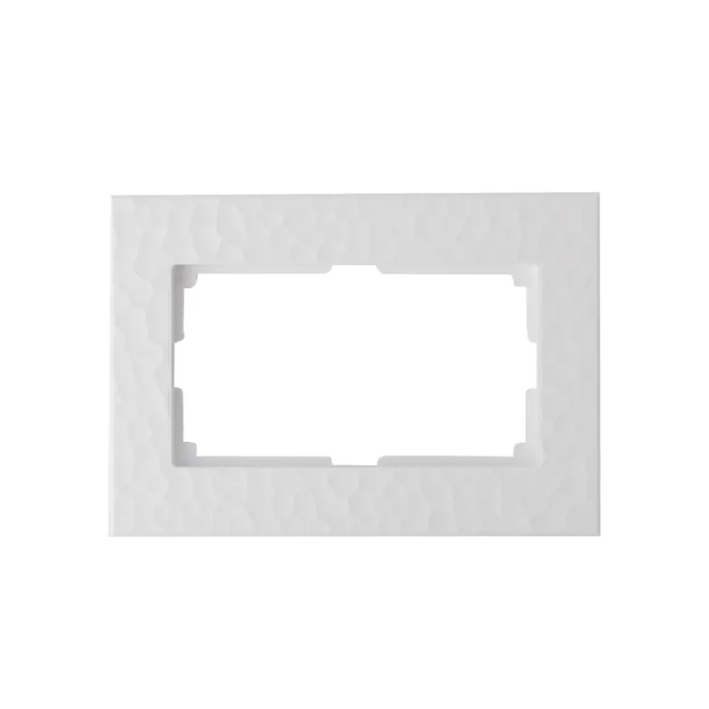 Рамка для розеток и выключателей Werkel Hammer W0082401 2 поста цвет белый 84684366 STLM-2025287