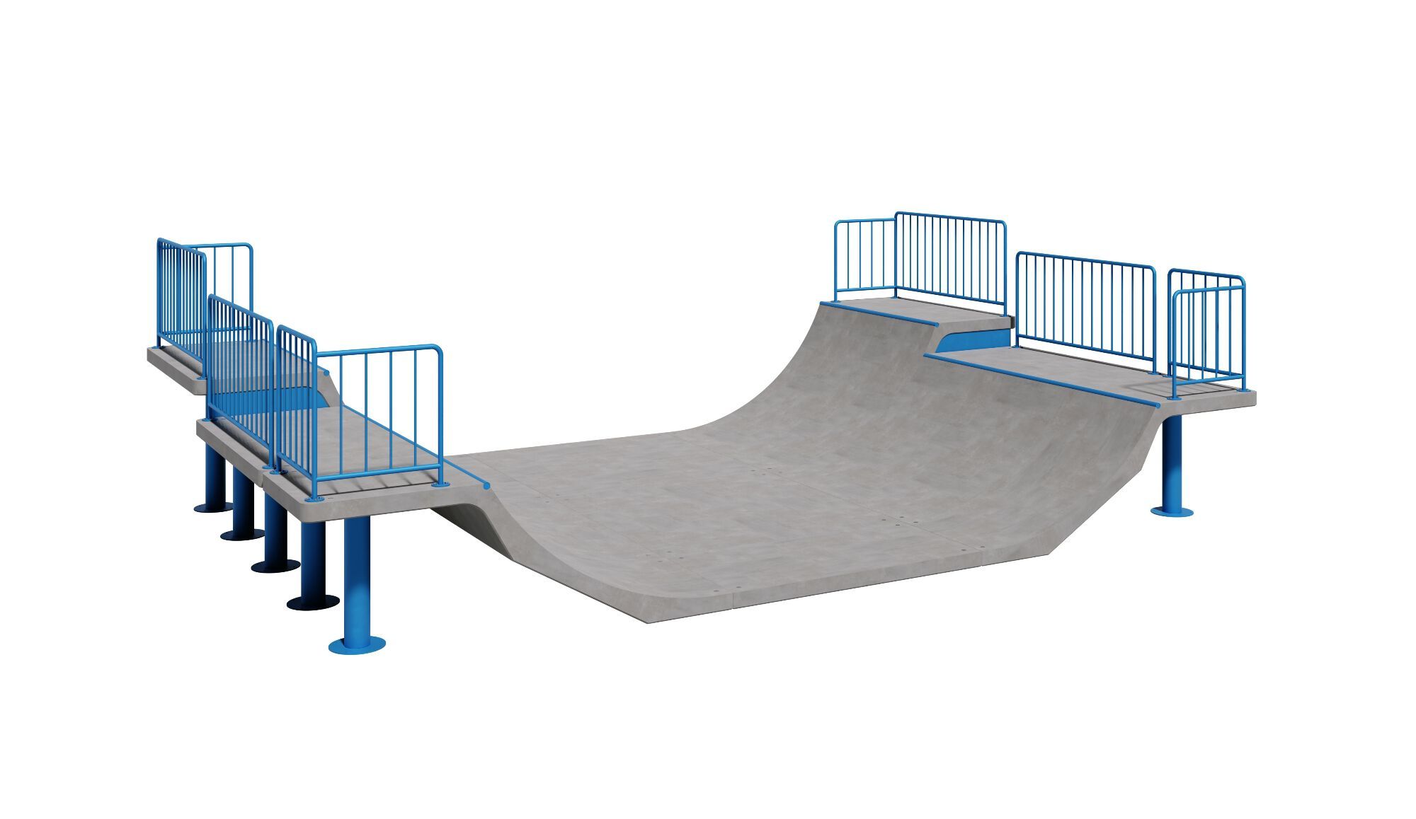 Бетонная спортивная рампа amop Suba Ramps ARCH-00035844 - Вид №7