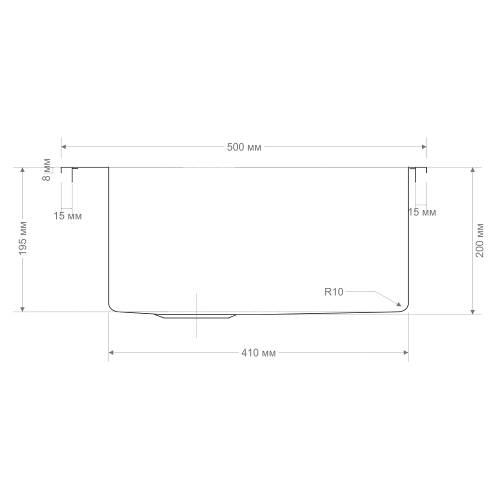 Кухонные мойки Eco Marino SMB-4050S.A SEAMAN  - Вид №2