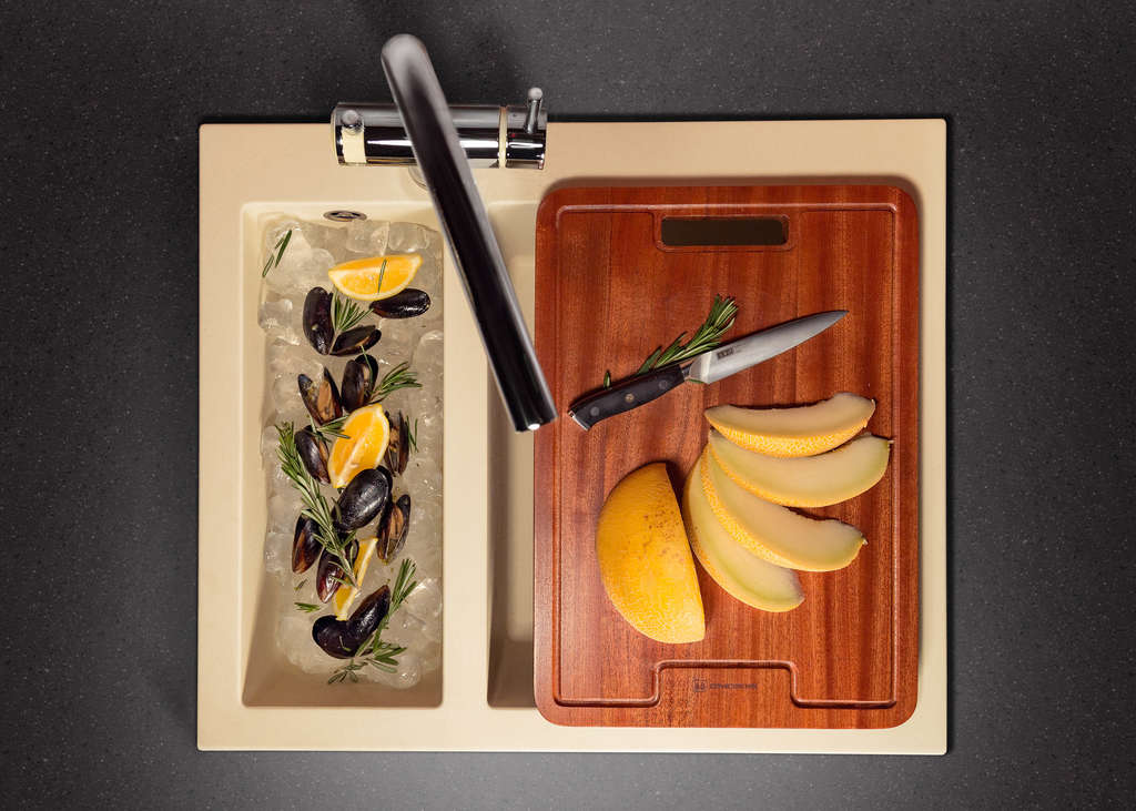 Кухонная мойка Bosen 59-2 EV OMOIKIRI 4993225 - Вид №4