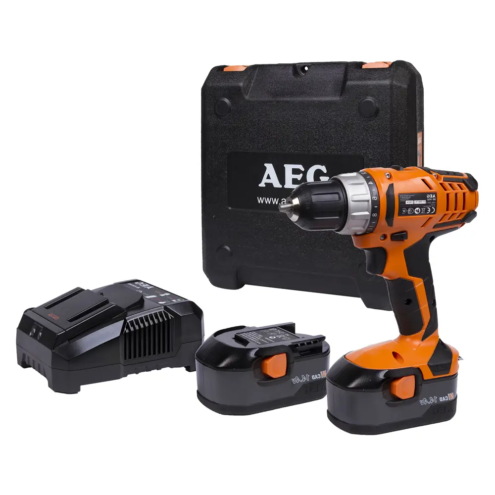 Шуруповерт AEG BS14G, Ni-Cd 14,4 В, 1,4 Ач STLM-2050457 - Вид №2