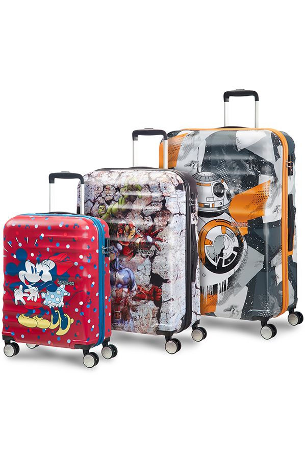 31C-08002 Чемодан Spinner 55/20 American Tourister Wavebreaker Marvel  - Вид №4