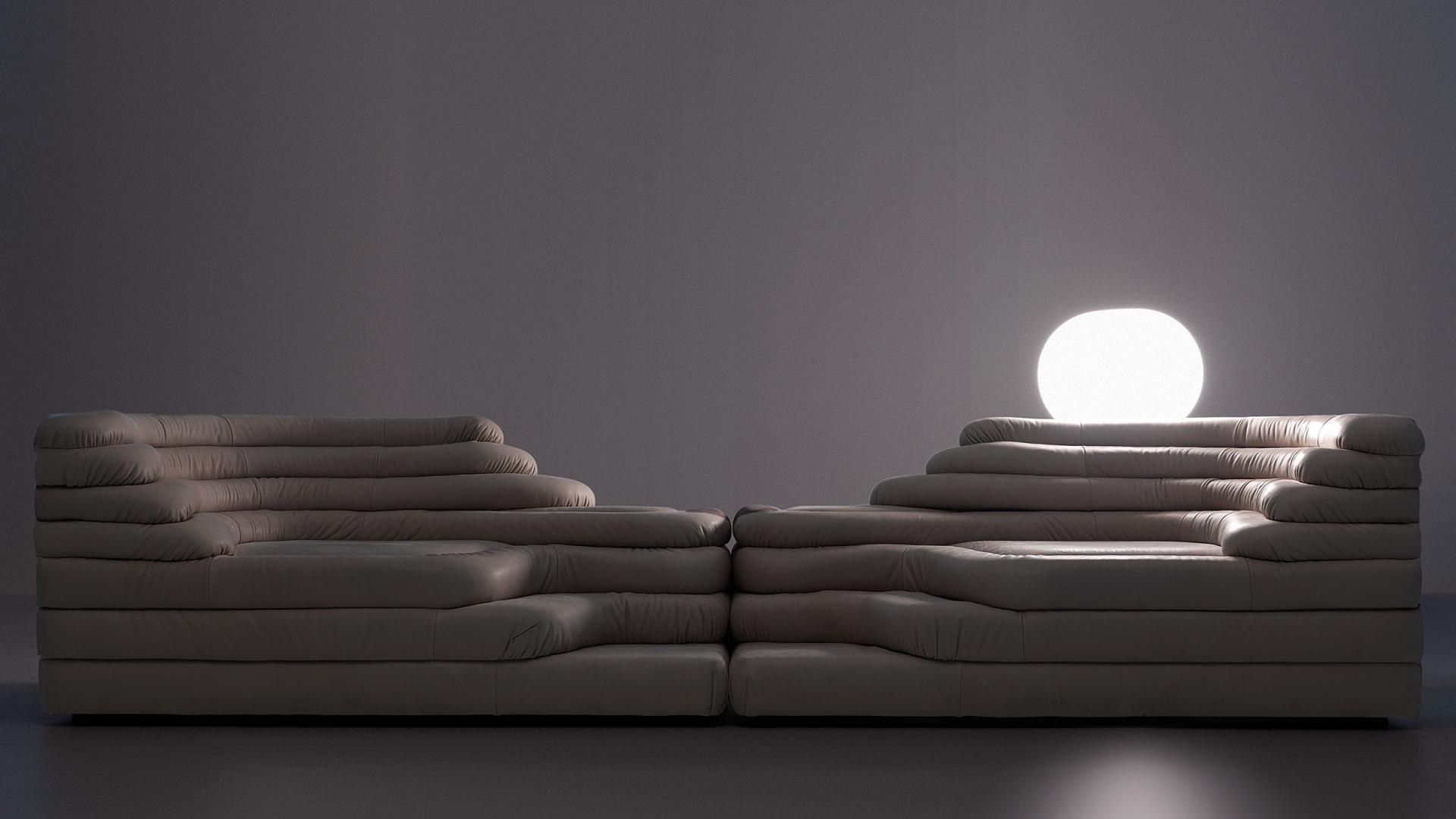 Кожаный модульный диван de Sede DS-1025 TERRAZZA ARCH-00067266 - Вид №10