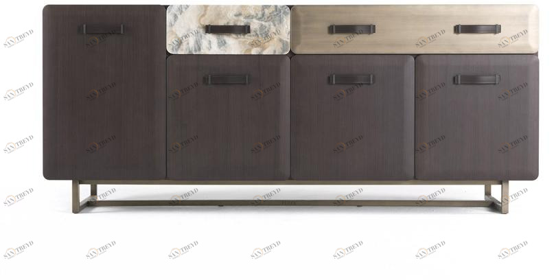 Gianfranco Ferré Home Комод деревянный с распашными дверцами с ящиками Five points sun-id-1509783