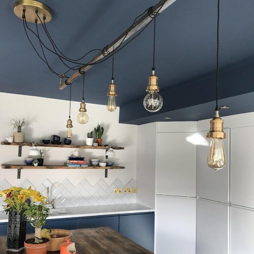 Industville Подвесной светильник из латуни Brooklyn Br-5wp-b - Вид №4