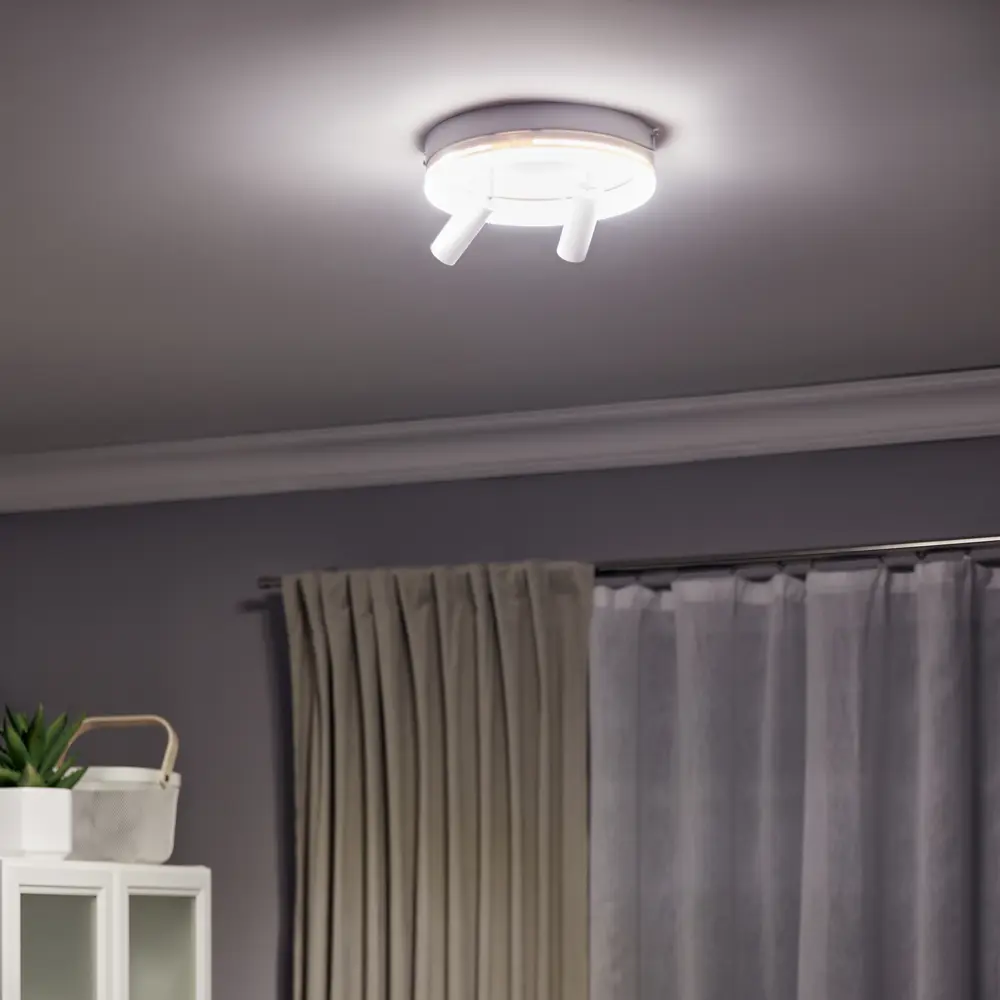 Светильник потолочный 20044SMA/03 цвет белый Escada STLM-2152453 - Вид №9