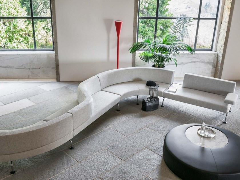 Tacchini Модульная тканевая скамья со спинкой sun-id-1443769 - Вид №1