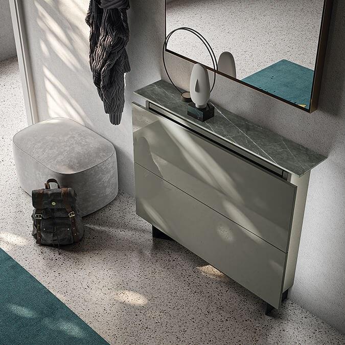 Birex Лаковая тумба для обуви Hosoi sun-id-1467618 - Вид №1