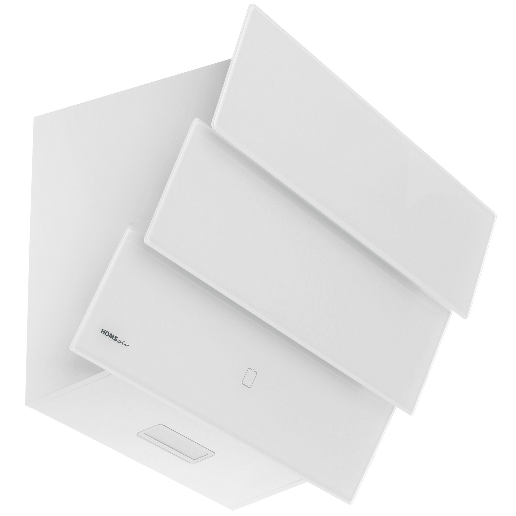 8160098 Вытяжка наклонная HOMSair VERTICAL 60 белый/белый STDN-0132093