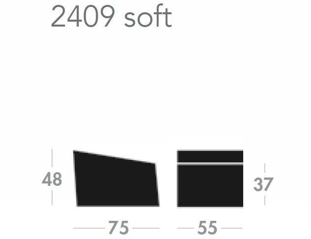Sedex Пуф из мягкой ткани Privè 2409 Prive - Вид №1