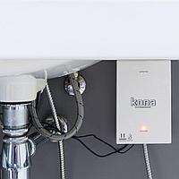 SКN-O3-07-SN Смеситель-озонатор Kona Ozone со встроенным краном для питьевой воды, низкий излив Konaozone  - Вид №3