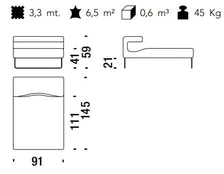 Мягкий шезлонг MOROSO Lowseat ARCH-00040757 - Вид №7