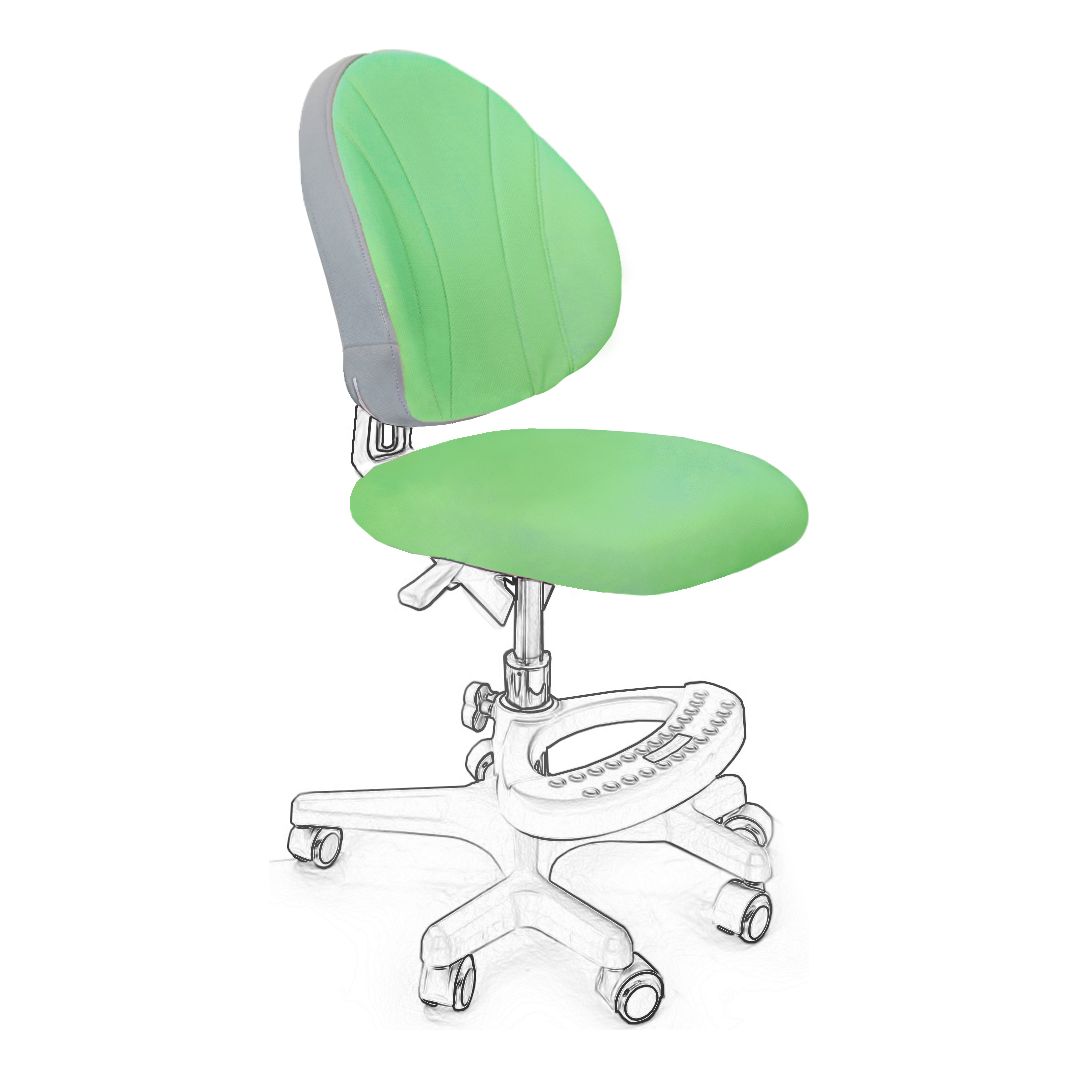 Чехол для кресла Mio Y-407 зеленый KZ MEALUX EVO  00-3947272 Зеленый Santreyd  - Вид №1