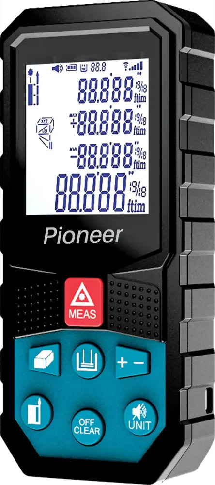 91473755 Дальномер лазерный Pioneer LDM-100A-01, до 100 м STLM-0839695