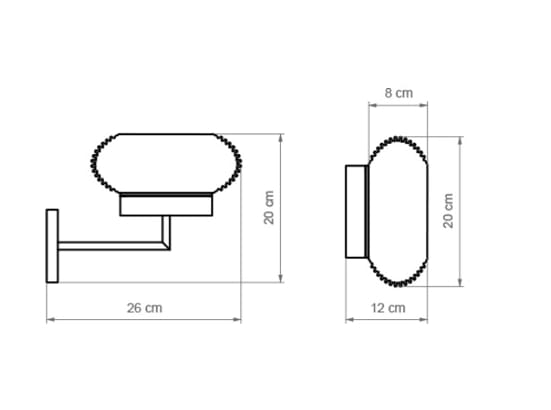 Плетеный настенный светильник ручной работы luxcambra Niuet ARCH-00036871 - Вид №3