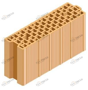 T2D Кирпичный блок с высокой биосовместимостью Ecopor® ink 342