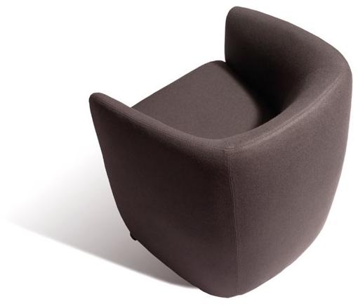 Capdell Кресло из ткани с подлокотниками Plum sun-id-1482776 - Вид №6