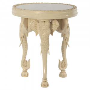 13062 Стол Слон 2 Айвори BOGACHO