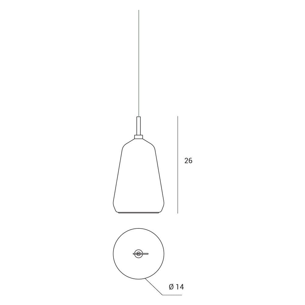 Подвесной светильник из боросиликатного стекла Miloox ARCH-00128961 - Вид №11