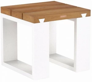 Royal Botania Низкий садовый табурет из тикового дерева Vigor