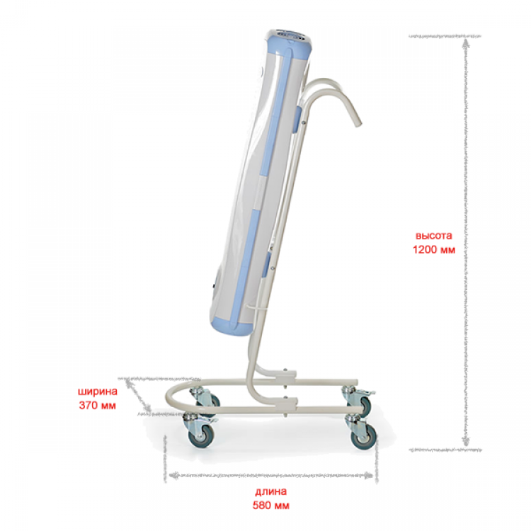 ОРУБп-3-5 КРОНТ Рециркулятор бактерицидный для обеззараживания воздуха КРОНТ Дезар-7 ОРУБп-3-5 Лампы: 5 шт. по 15 Вт - РУ от Росздравнадзора  - Вид №1