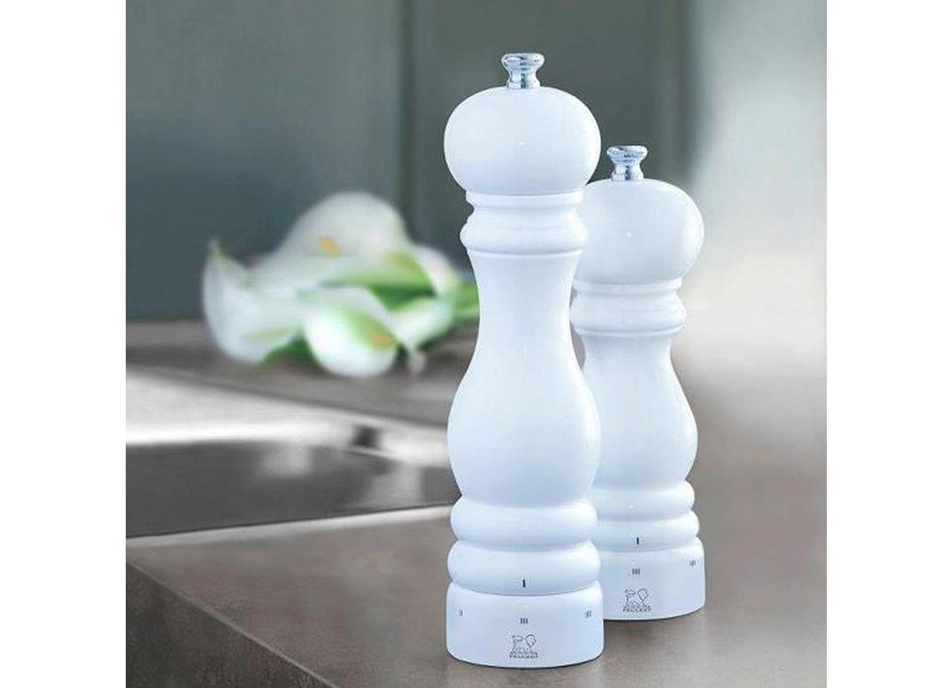 Мельница для перца белая 22 см Paris PEUGEOT ДИЗАЙНЕРСКИЕ 00-3952125 Белый  - Вид №1