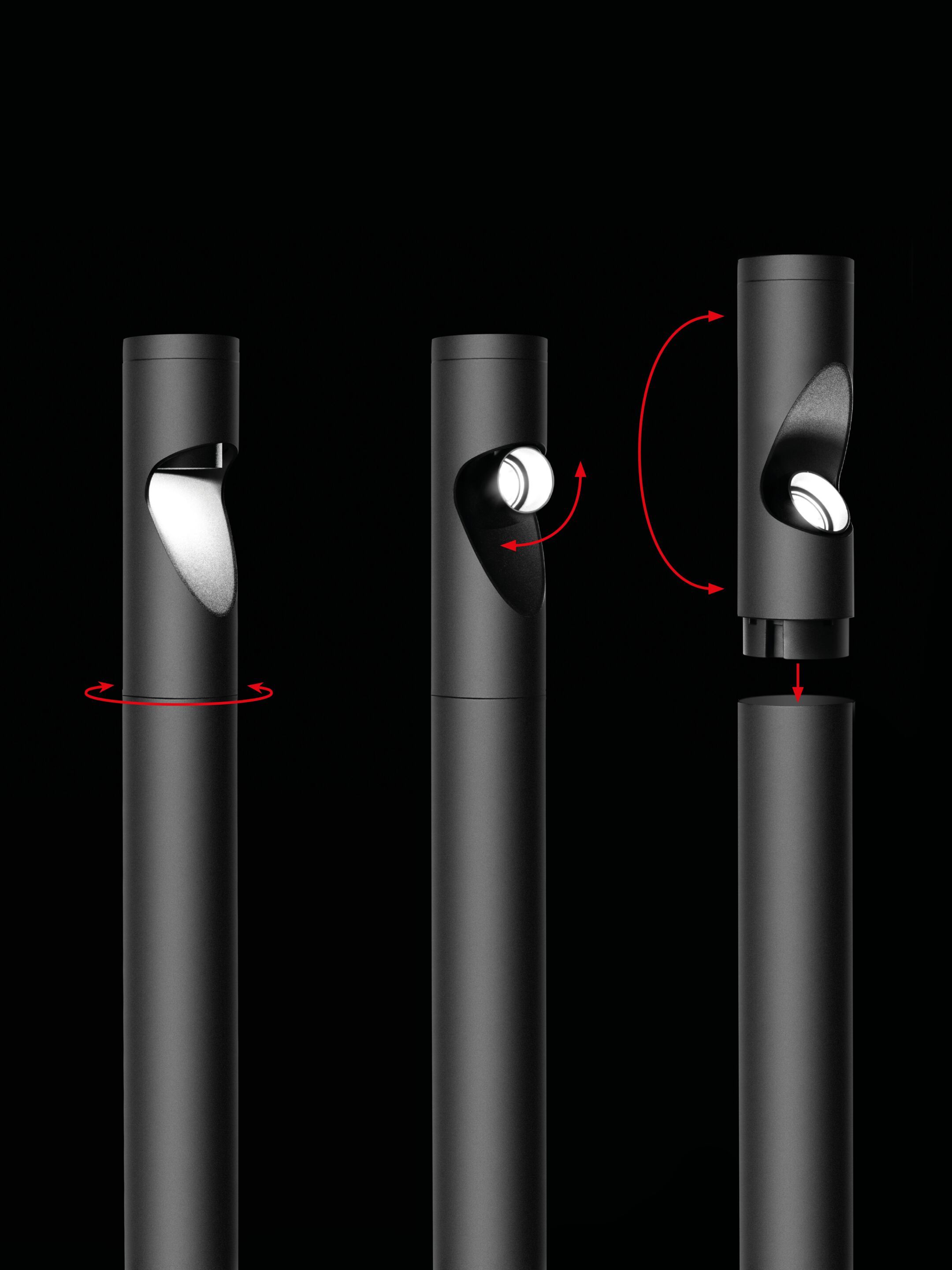 Литой алюминиевый светодиодный уличный фонарь SIMES Minishift ARCH-00072571 - Вид №6