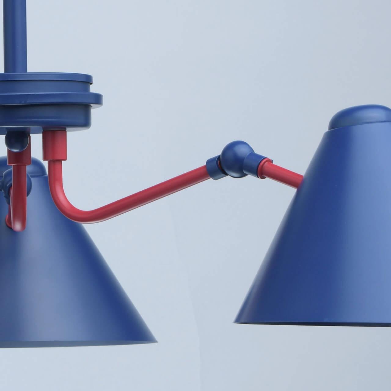 Потолочная люстра MW-Light Чили 711011003 синяя MW-LIGHT ЧИЛИ 194711 Синий  - Вид №2