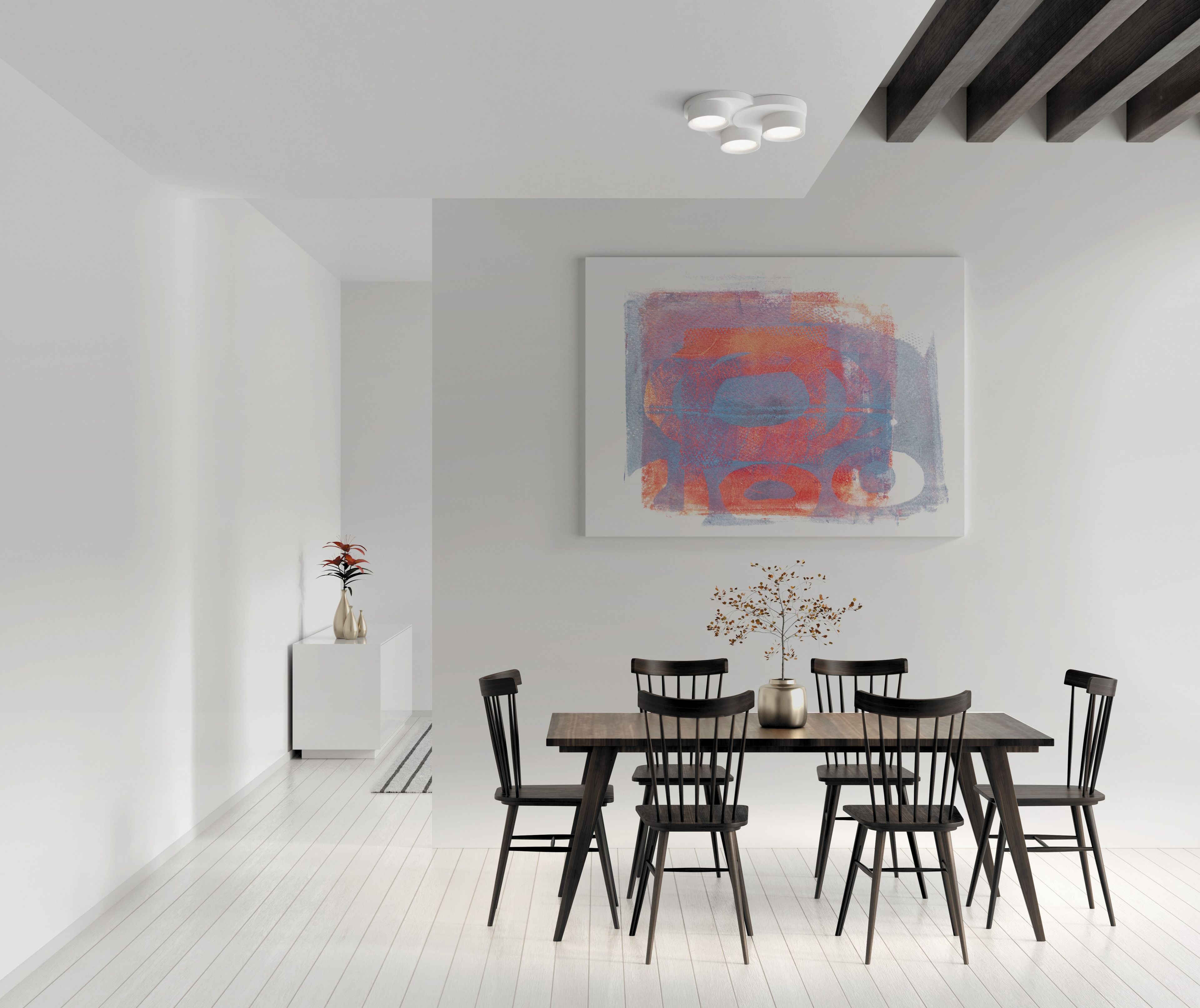 Гипсовый потолочный светильник Tecnico Demetra ARCH-00017277 - Вид №2